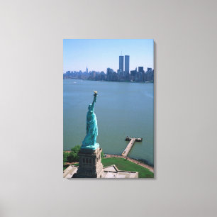 Ej tillämpligt, USA, New York, New York City. Stat Canvastryck