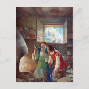Ej tillämpligt Wyeth, Alchemismens Poster Vykort