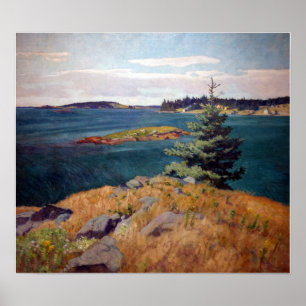 Ej tillämpligt Wyeth Georges Islands, Penobscot Ba Poster