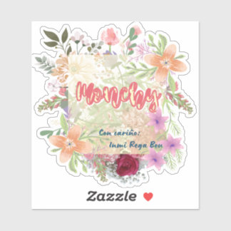 Ejemplo insignia de donaciones para Inmi Rega Bou Klistermärken