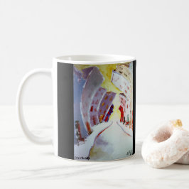 ejgoldguru - akryl - City i Himlar Kaffemugg