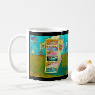 ejgoldguru - Cruciform Ladder of Conscisity Kaffemugg