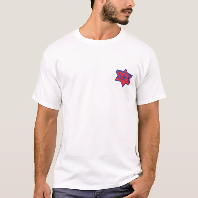 #EJH Manar fraT-Shirt in White T Shirt (Framsida)