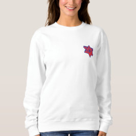 #EJH Women's Crew in White T Shirt
