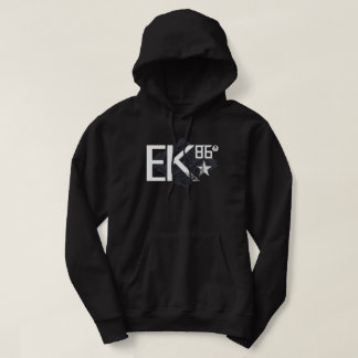 EK86 WHT-LOGOTYP HOODIE