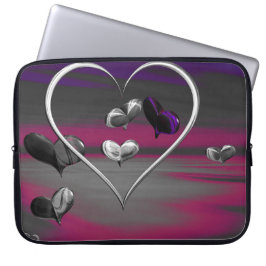 Ek av en metallisk romans laptop fodral