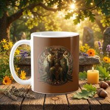 Ek Kung Sommarsolstånd Brittisk Folklore Pagan
