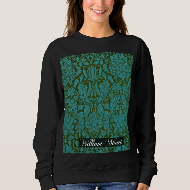 Ek-mönster - William Morris T Shirt (Framsida)