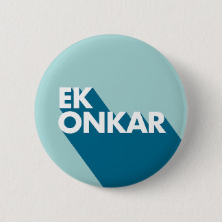 Ek Onkar Contemporary SIkh Badge Knapp