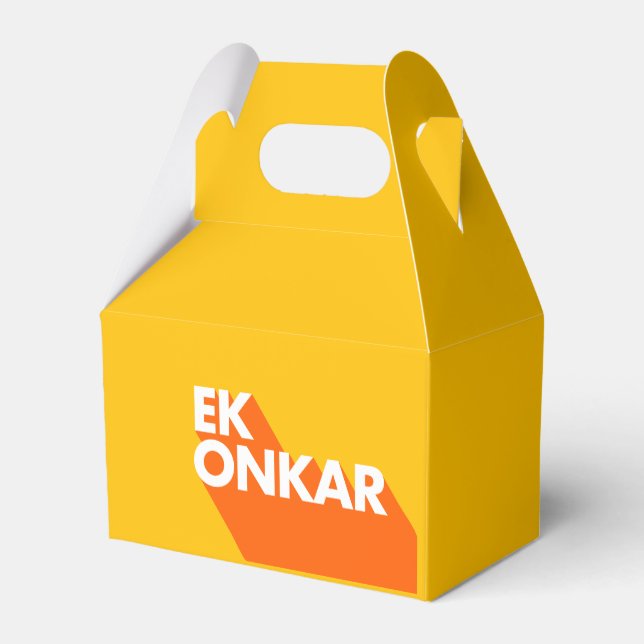 Ek Onkar Contemporary SIkh-favoritruta Presentaskar (Baksidan Sidan)