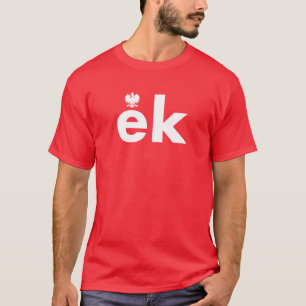 EK Polskt efternamnsskjorta T Shirt