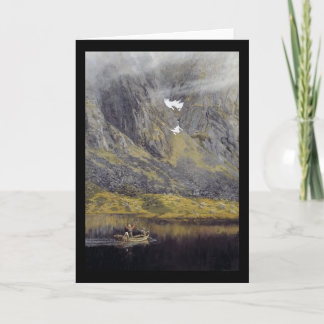 Eka (EKKO på fjorden) Helgkort (Framsida)
