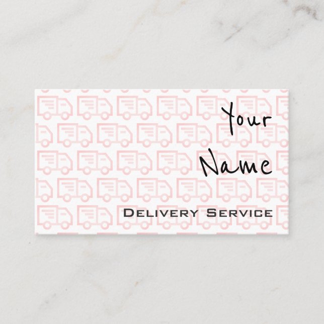 "Ekar" leveransvisitkortar Visitkort (Framsida)