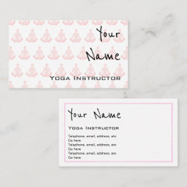 "Ekar" Yogainstruktörvisitkortar Visitkort