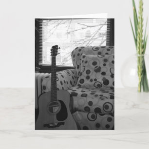 "Ekdungegitarr" Födelsedagskort Kort