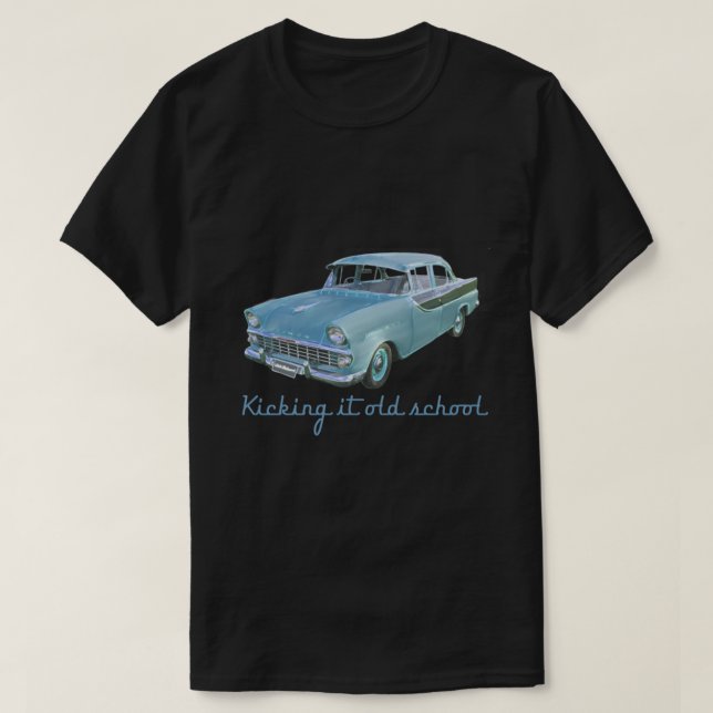 EKFB Holden (Kicking it old school) T Shirt (Design framsida)