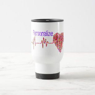 EKG hjärt - medicinsk ektionsrad Resemugg