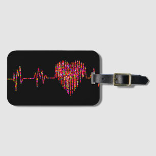 EKG sjuksköterska med sjuksköterska med sjuksköter Bagagebricka