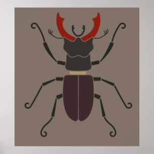 Ekhornsbagge Poster