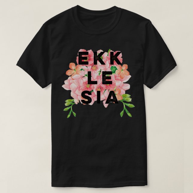Ekklesia T Shirt (Design framsida)