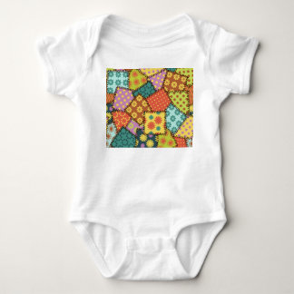 Eklectiskt lappverk: Diverse Mönster-blandning T Shirt