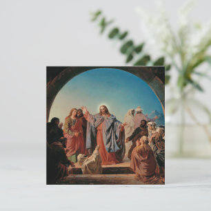 Ekman - Jesus Wakes Lazarus Julkort