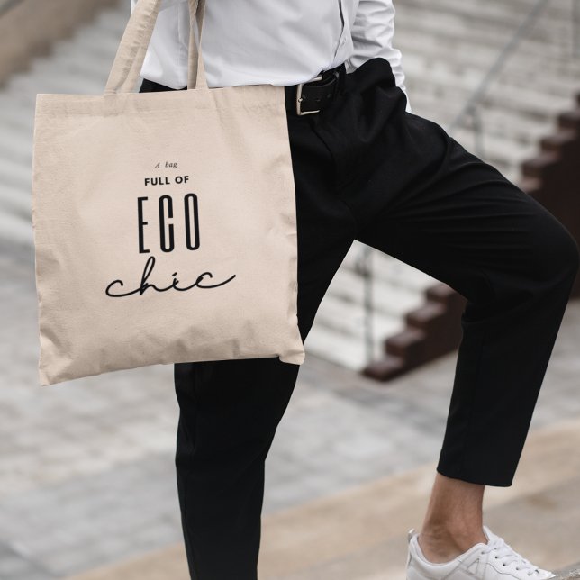 Eko Chic Modern Stilfull  Tygkasse (Embrace eco-consciousness without compromising your style.)