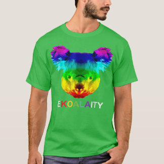 Ekoalaity Cute Koala Bears Gay Lgbt Rainbow Pride T Shirt