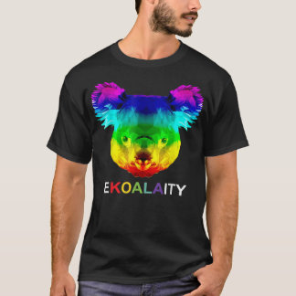 Ekoalaity Cute Koala Bears Gay Lgbt Rainbow Pride T Shirt