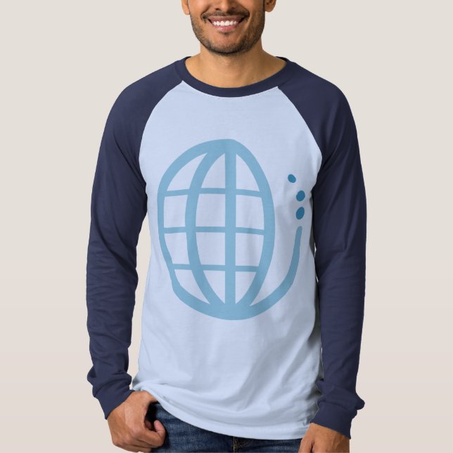 Ekojord: bevara vatten tee shirt (Framsida)