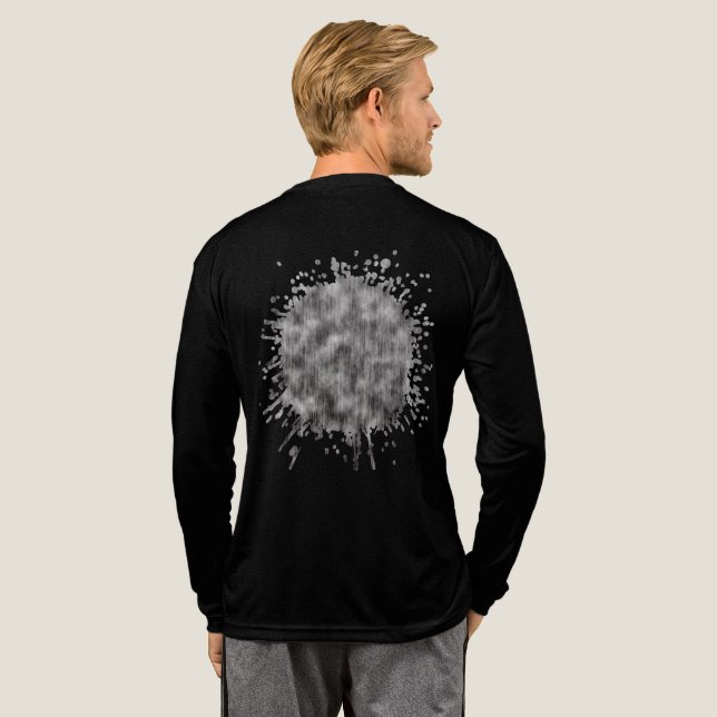 Ekokammig Grå T Shirt (Hel baksida)