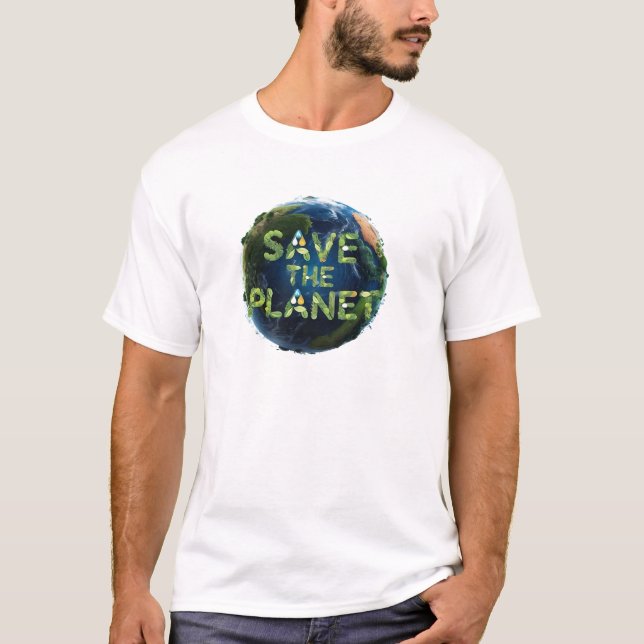 Ekokrigare förenas: Världsmiljödagens special  T Shirt (Framsida)