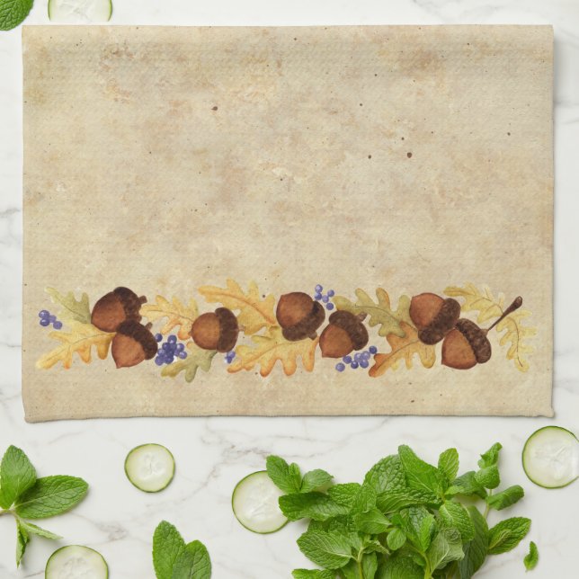 Ekollon - kökshandduk (Vikta)