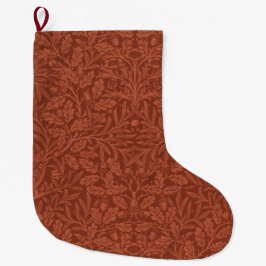 Ekollon och ekblad (av William Morris) Stor Julstrumpa