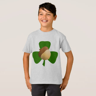 Ekollon- och Shamrockskjorta T-shirt