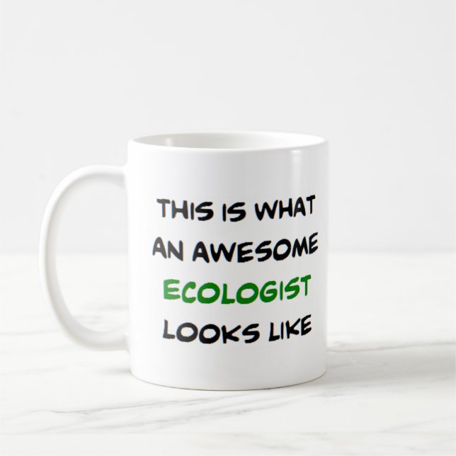 ekolog, fantastisk kaffemugg (Vänster)