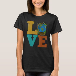 Ekologer, djur för miljöskydd t shirt