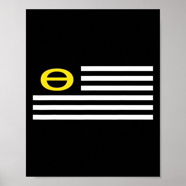 Ekologi Flagga Environmentalism Earth Day Poster (Framsidan)