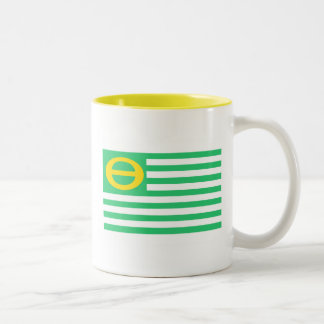 Ekologiflaggamugg Två-Tonad Mugg