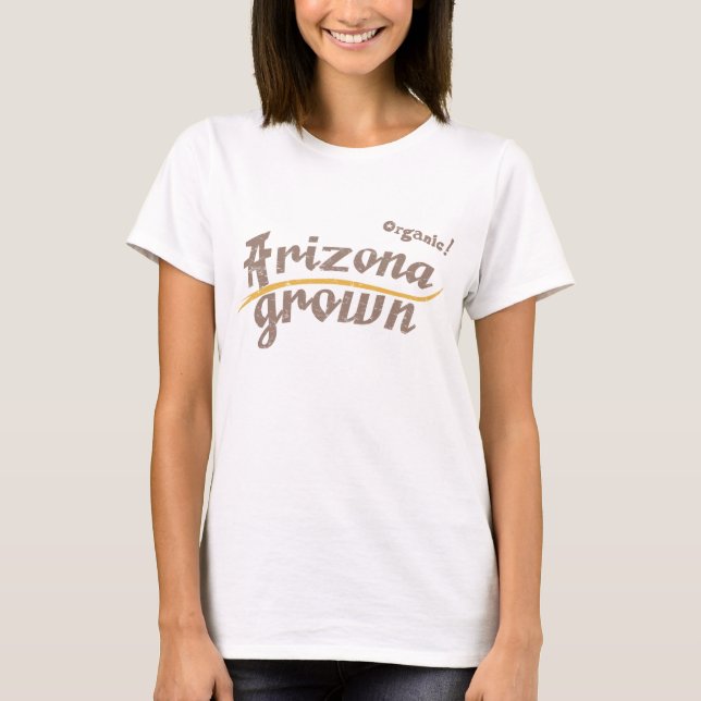 Ekologisk! Arizona-Grown Tee Shirt (Framsida)