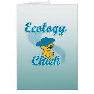 Ekologisk Chick nr 3 Hälsningskort