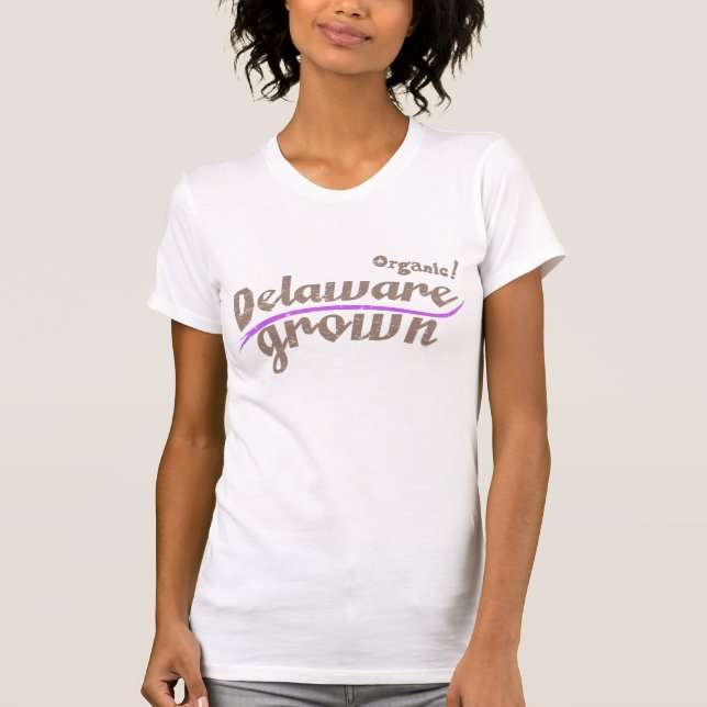 Ekologisk! Delaware-Grown T-shirt (Framsida)