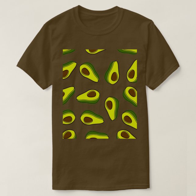 Ekologisk design Avocado T Shirt (Design framsida)