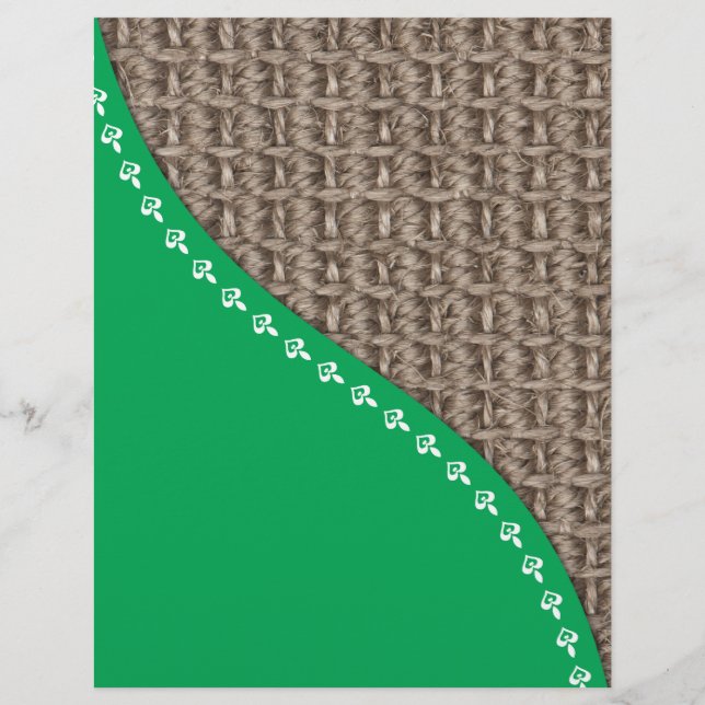 Ekologisk design reklamblad (Framsidan)