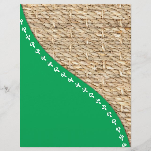 Ekologisk design reklamblad (Framsidan)