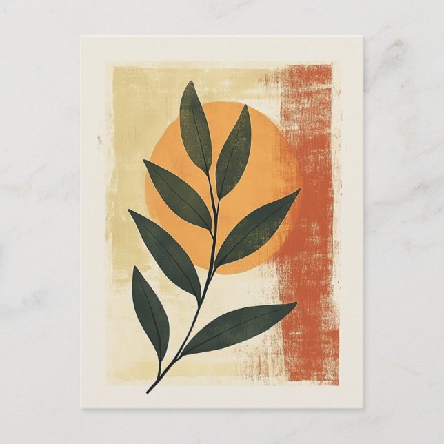 Ekologisk geometri nr 112 vykort (Framsida)