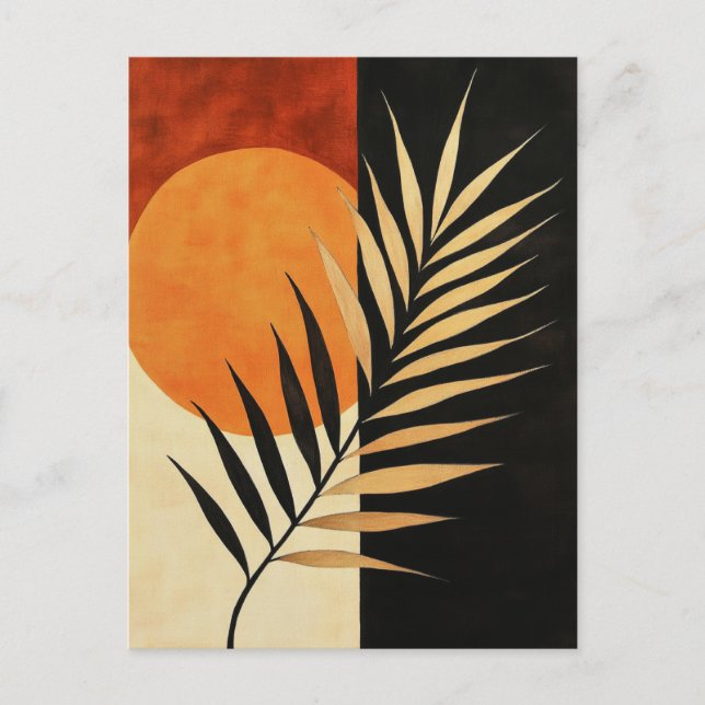 Ekologisk geometri nr 115 vykort (Framsida)