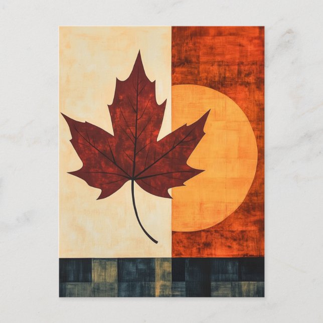 Ekologisk geometri nr 116 vykort (Framsida)