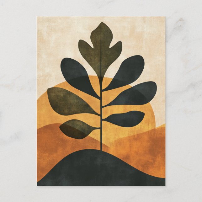 Ekologisk geometri nr 117 vykort (Framsida)