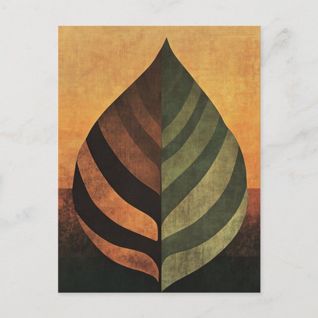 Ekologisk geometri nr 120 vykort (Framsida)